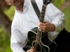 Stan Stewart improvises a song at a wedding