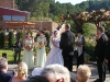 Anita Bondi presides and Stan Stewart plays music at a wedding