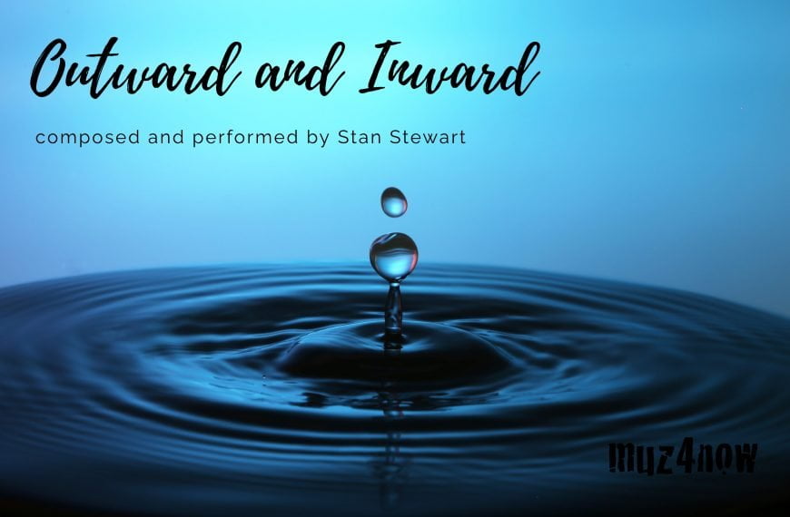 Ripples in water represent outward motion