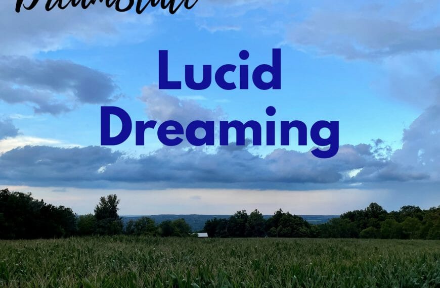 The album cover for "DreamState: Lucid Dreaming"