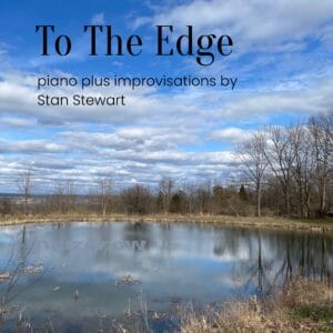 The cover photo for "To The Edge suite" is a round pond reflecting the clouds and trees.