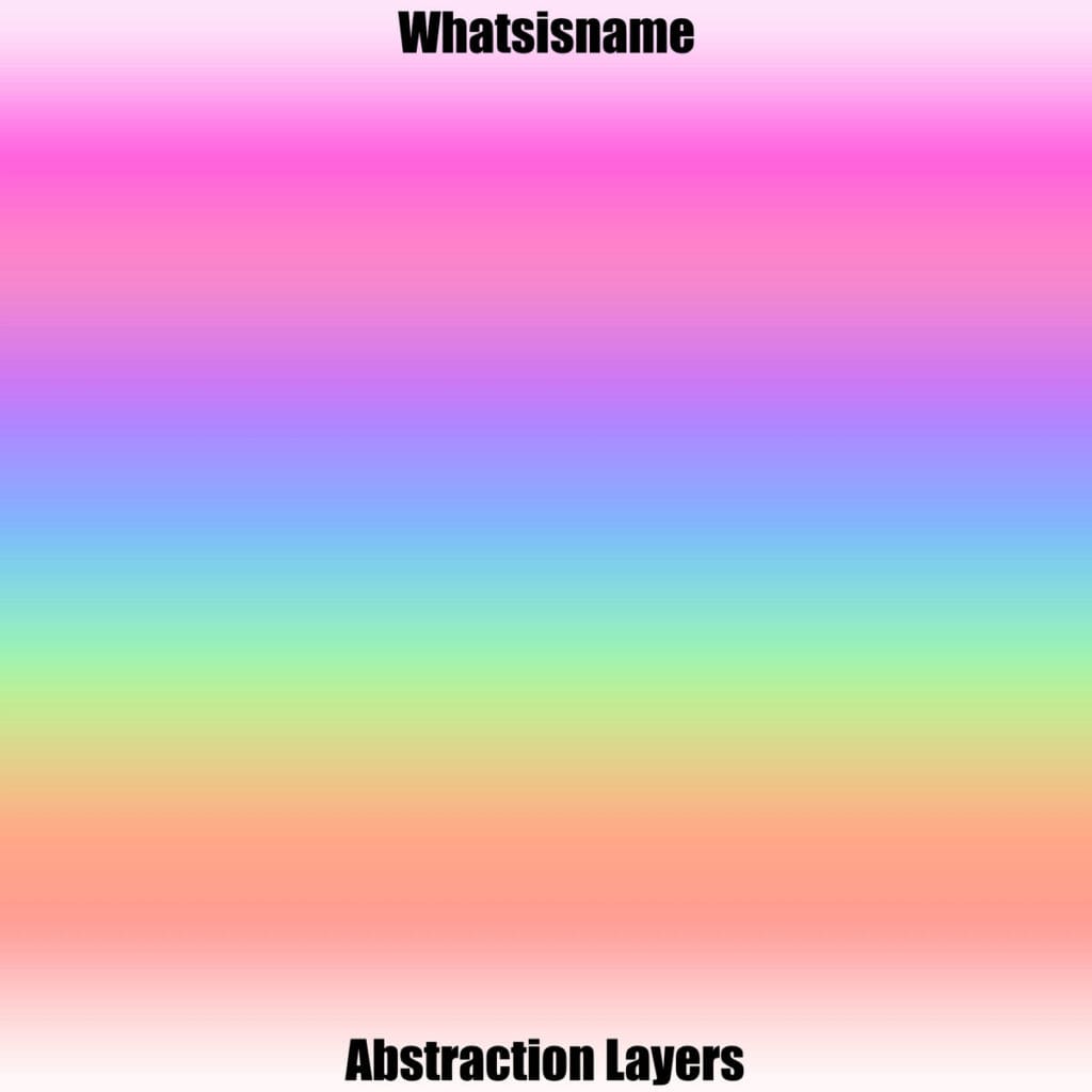 The cover of Abstraction Layers by Whatisname.