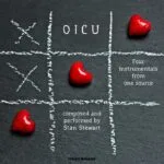 A tic-tac-toe game forms the background for the cover to Stan Stewart's EP, "OICU". All sounds on this EP were created with Omnisphere 3.