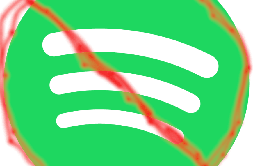 A famous streamers logo crosssed out with red spray paint.