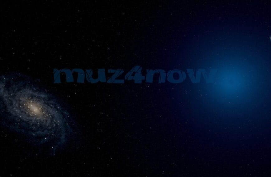 A galaxy on the left and a supernova on the right illustrate the cosmic scenery. Image by https://www.pexels.com/@zelch/