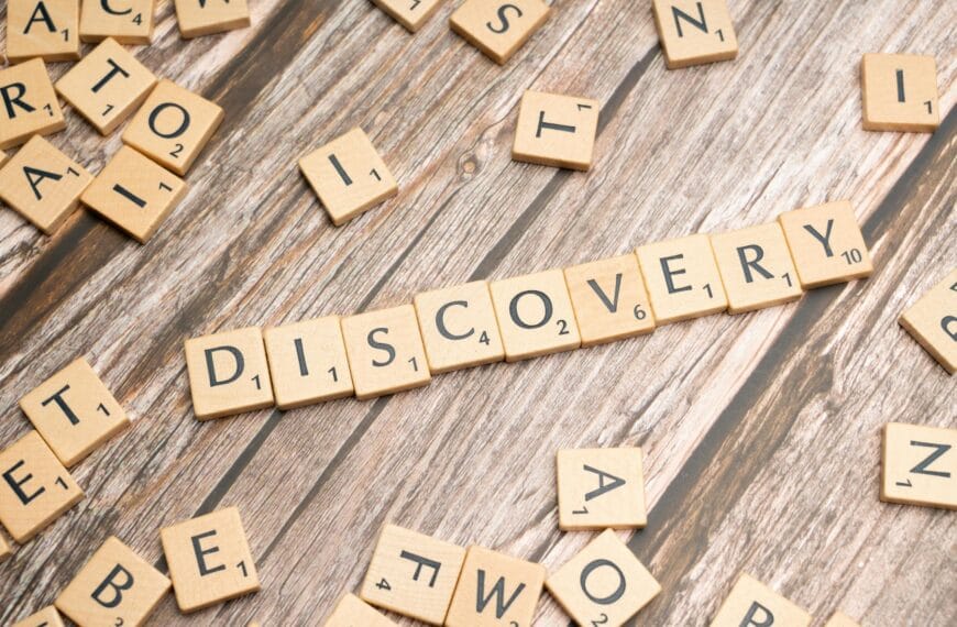 Creatives discover how to promote themselves just as the word "discovery" forms in spelling game