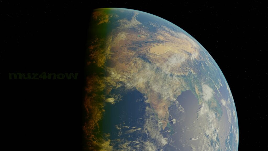 A shadowy image of the earth from space.
Image by https://pixabay.com/users/ragobar-10588563/